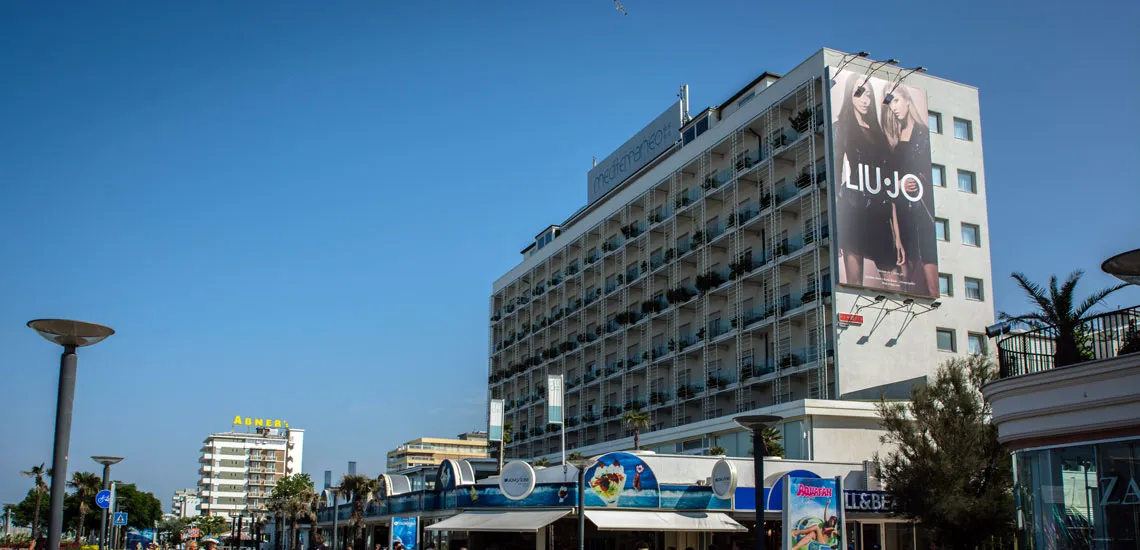 Riccione hotel mediterraneo bifacciale 1